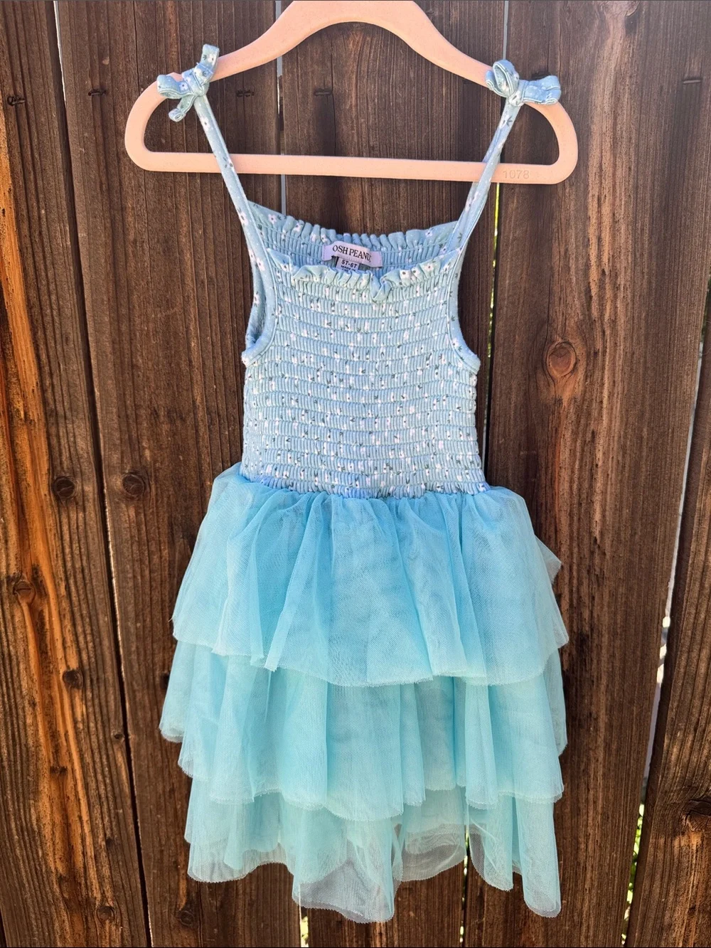Posh Peanut Juliana Smocked Tulle Dress